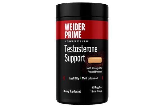 Promo: Testosterona Weider l 100% Original