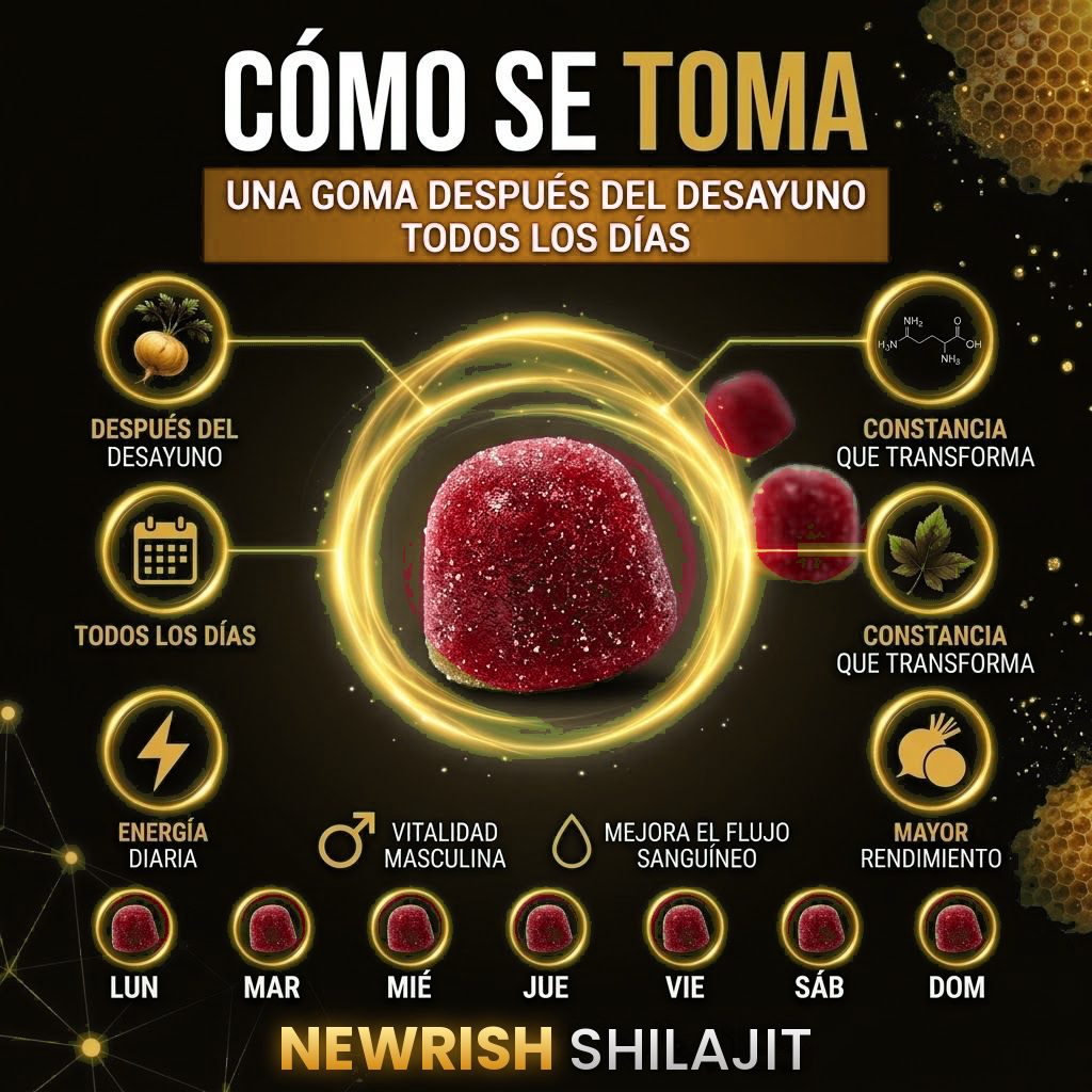 Cómo se toma: una gomita al día
